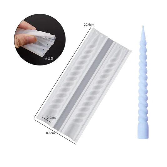 Twisted Spiral Taper Silicon Mould