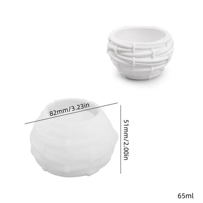 Bird Nest Candle holder / Storage Box (small) Mould