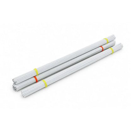 White Plastic-Coated Stem Wire – 2 mm