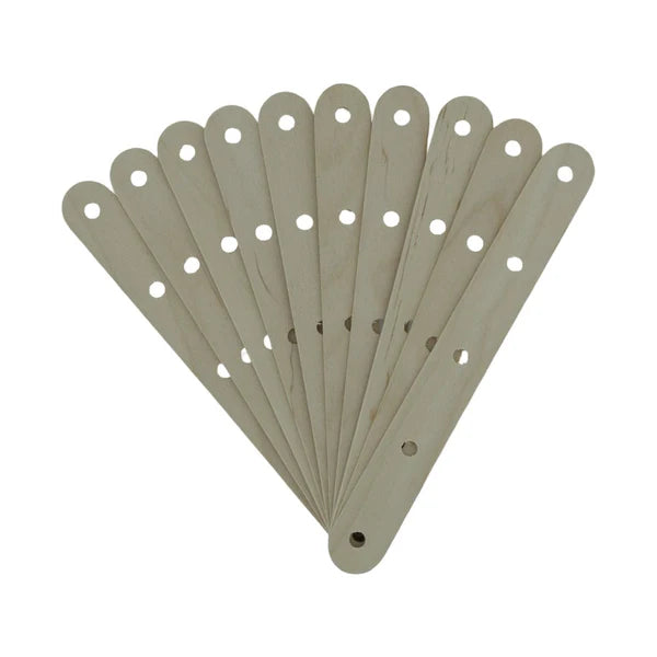 Big Wooden 5 Hole Wick Holder