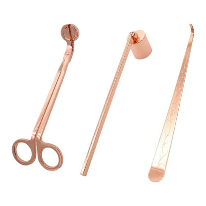 3-in-1 Candle Accessory Set – Trimmer, Dipper & Snuffer